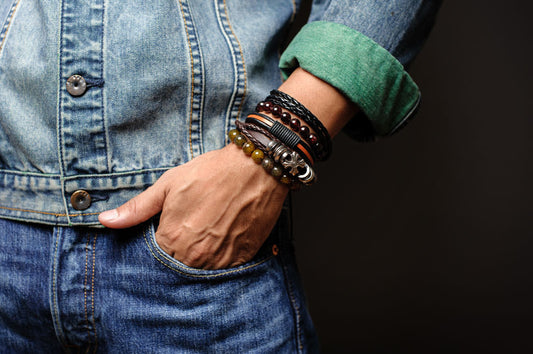 bracelets on the wrist