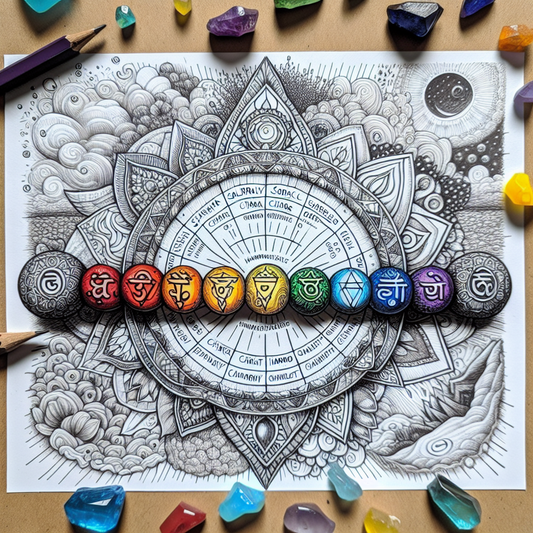 bracelet d'harmonisation des 7 chakras