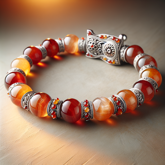 bracelet en pierre de soleil