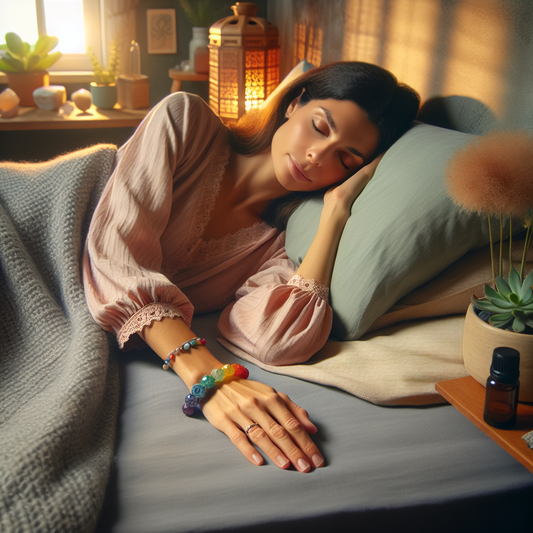 peut on dormir avec un bracelet 7 chakras