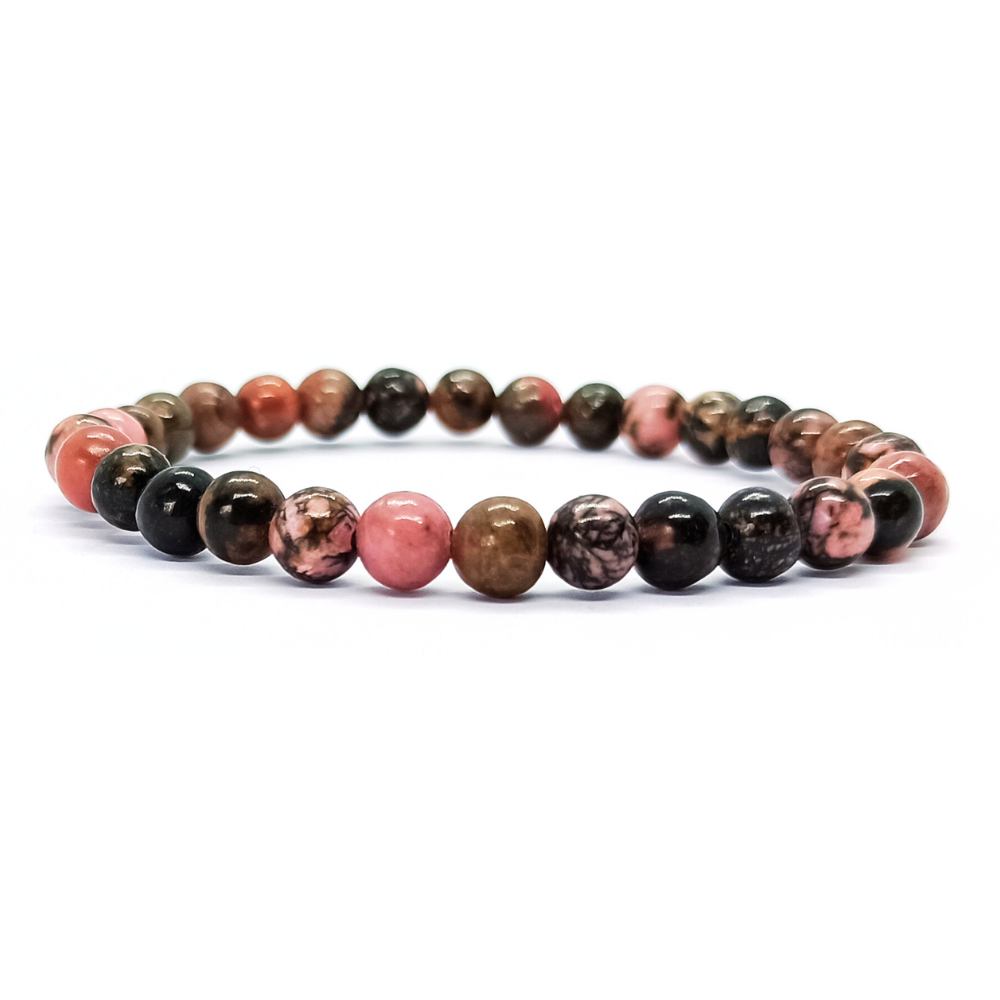 Bracelet rhodonite Boule Qualité A