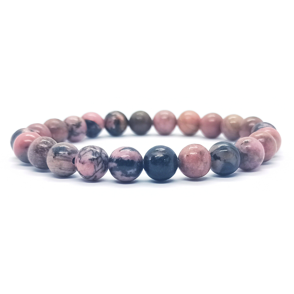 Bracelet rhodonite Boule Qualité A